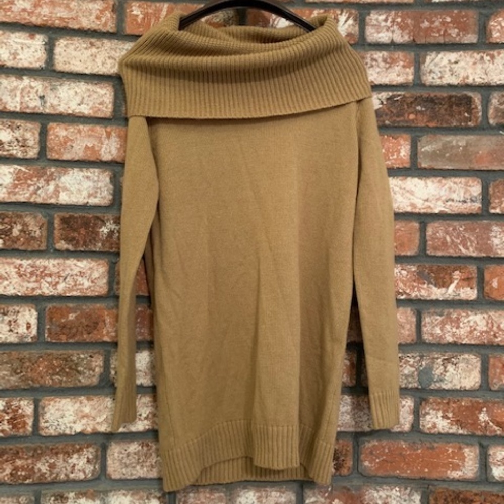Forever 21 Camel TurtleNeck Sweater